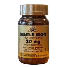 Solgar Gentle Iron 20mg Vegetable 90 Capsules