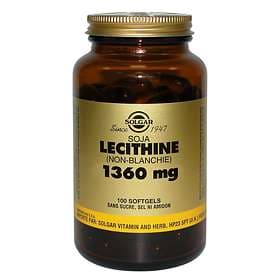 Solgar Lecithin 1360mg 100 Capsules