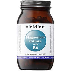 Viridian Magnesium Citrate With B6 90 Capsules