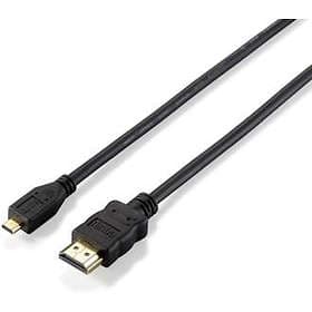 Equip Life HDMI - HDMI Micro High Speed with Ethernet 1m