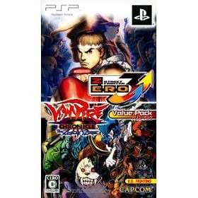 Street Fighter Zero 3 + Vampire Chronicle: The Chaos Tower (JPN) (PSP)
