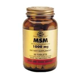 Solgar MSM 1000mg 60 Tablets