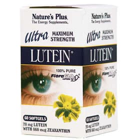 Nature's Plus Ultra Lutein 60 Capsules