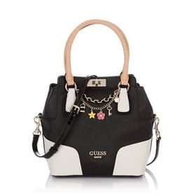 Guess Girlfriend Turnlock Satchel Bag