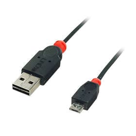 Lindy Easy Fit USB A - USB Micro-B 2.0 0.5m