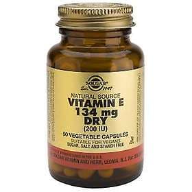 Solgar Vitamin E Dry 200IU Vegetable 50 Capsules