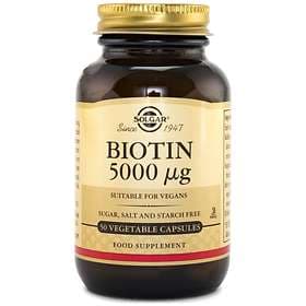 Solgar Biotin 5000mcg Vege 50 Capsules
