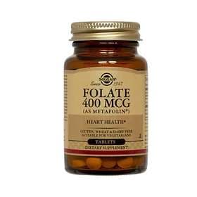 Solgar Folate 400mcg 100 Tablets