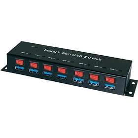 Renkforce 7-Port USB 3.0 External (1089874)