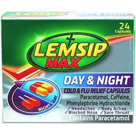 Lemsip Max Day & Night Cold & Flu Relief 24 Capsules