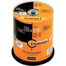 Intenso CD-R 700MB 52x 100-pack Cakebox