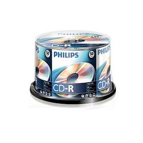 Philips CD-R 700MB 52x 50-pack Cakebox