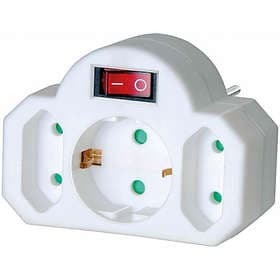Brennenstuhl 3-Way Switch Adapter