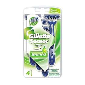 Gillette Sensor 3 Sensitive Disposable 4-pack