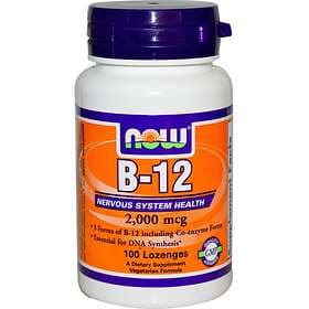Now Foods B-12 2000mcg 100 Tablets