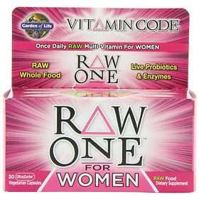 Garden of Life Vitamin Code Raw One for Women 30 Capsules