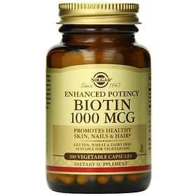 Solgar Biotin 1000mcg Vegetable 100 Capsules