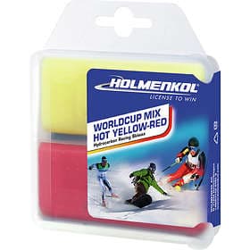 Holmenkol Worldcup Mix Hot Yellow-Red Wax -14 to 0°C 70g