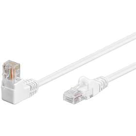 Goobay U/UTP Cat5e RJ45 - RJ45 (angled) 2m