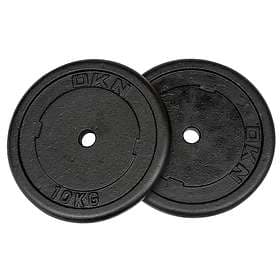 DKN Technology Cast Iron Standard Weight Plates 2x10kg