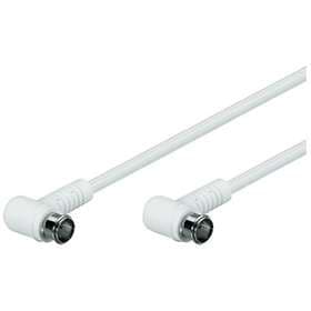 Goobay Antenna Quick F-Contact (2x angled) 3.5m