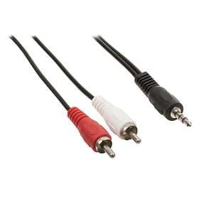 Valueline VLA 3.5mm - 2RCA 1.5m