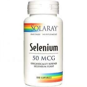 Solaray Selenium 50mcg 100 Capsules