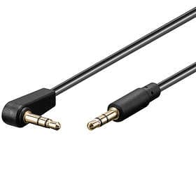 Goobay 3.5mm - 3.5mm (angled) 1m