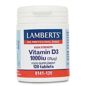 Lamberts Vitamin D3 1000IU 120 Capsules