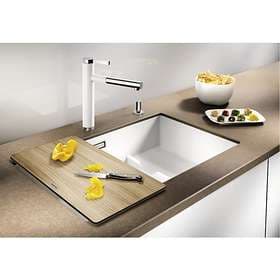 Blanco Linee S Kitchen Mixer Tap 518804 (Chrome/Klippgrå)