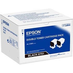 Epson 0751 (Black) 2-pack