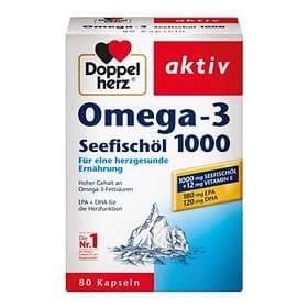 Doppelherz Omega-3 Fish Oil 1000mg 80 Capsules