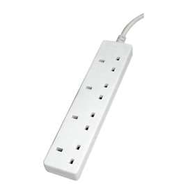 Masterplug Four Gang Extension 3m