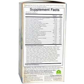 Garden of Life Mykind Organics Men's Multi Multivitamin 120 Tablets