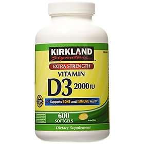 Kirkland Signature Vitamin D3 2000IU 600 Capsules