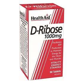 HealthAid D-Ribose 1000mg 90 Kapslar