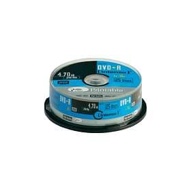 Intenso DVD+R 4.7GB 16x 25-pack Cakebox Inkjet