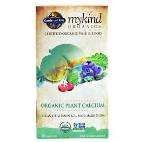 Garden of Life Mykind Organics Organic Plant Calcium 180 Tablets