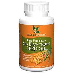 Seabuck Wonders Sea Buckthorn Seed Oil 500mg 60 Capsules
