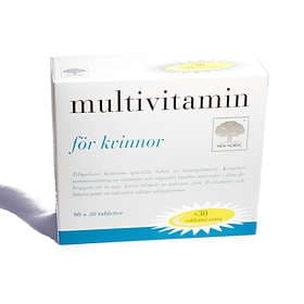 New Nordic Multivitamin för kvinnor 55+ 90 Tablets