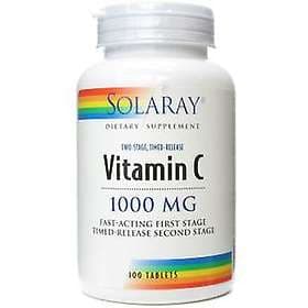 Solaray Vitamin C 1000mg 100 Tablets