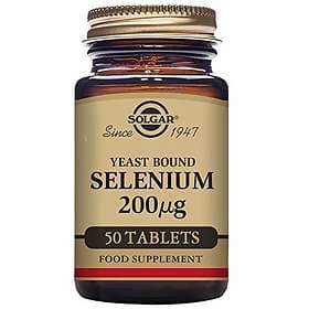 Solgar Selenium Yeast Bound 200mcg 50 Tablets