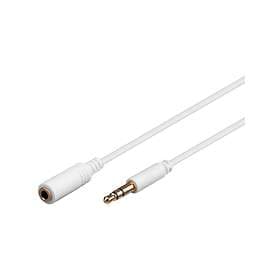 Goobay Slim 3.5mm - 3.5mm M-F 1.5m