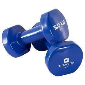 Domyos Basic PVC Dumbbells 2x5kg