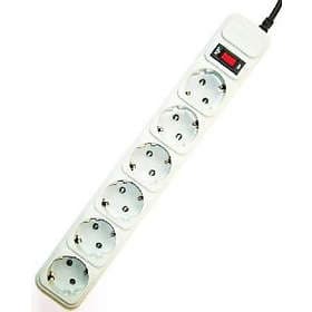 Gembird Surge Protector 6-Way 3m