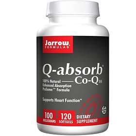 Jarrow Formulas Q-Absorb Co-Q10 100mg 120 Capsules