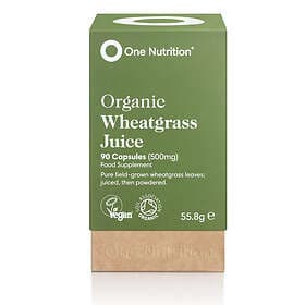 One Nutrition Organic Wheatgrass Juice 90 Capsules