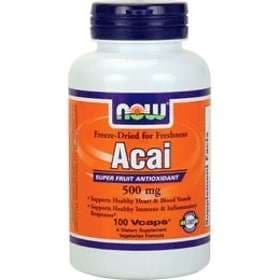 Now Foods Acai 100 Capsules