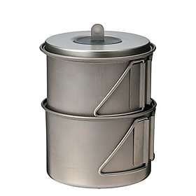 Snow Peak Titanium Mini Solo Cookset