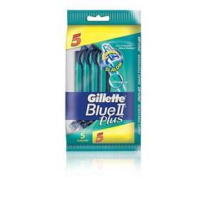 Gillette Blue II Plus Slalom Disposable 5-pack